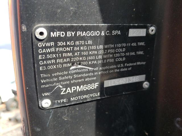 2014 VESPA LX 150IE ZAPM688F1E5401346