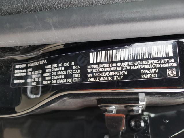 2019 JEEP RENEGADE S - ZACNJBAB4KPK87674