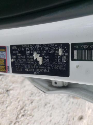 2017 KIA NIRO FE KNDCB3LC9H5049341