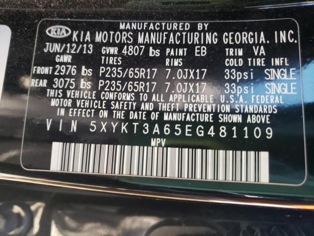 2014 KIA SORENTO LX - 5XYKT3A65EG481109