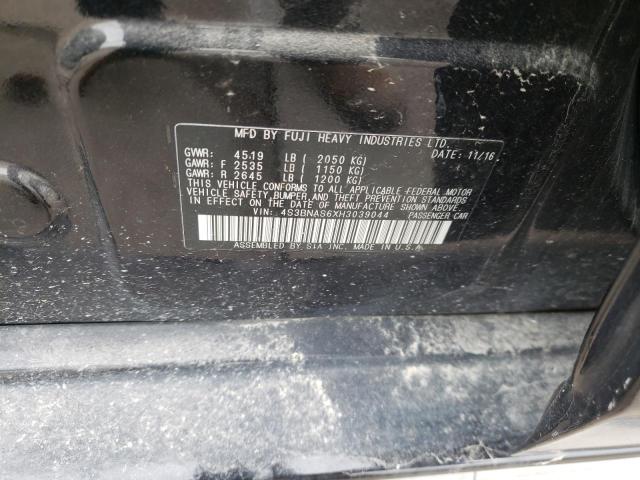 2017 SUBARU LEGACY SPO 4S3BNAS6XH3039044