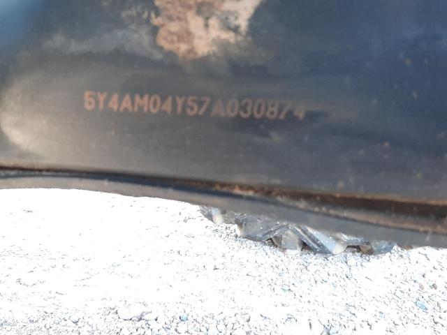 2007 YAMAHA YXR660 F 5Y4AM04Y57A030874