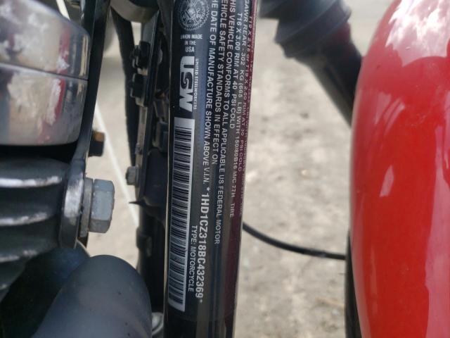 2011 HARLEY-DAVIDSON XL1200 N 1HD1CZ318BC432369