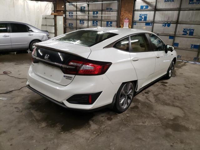 2018 HONDA CLARITY TO JHMZC5F34JC013118