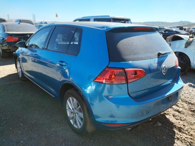 2016 VOLKSWAGEN GOLF S/SE 3VW217AUXGM006456