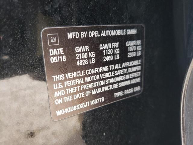 2018 BUICK REGAL TOUR W04GU8SX5J1160778
