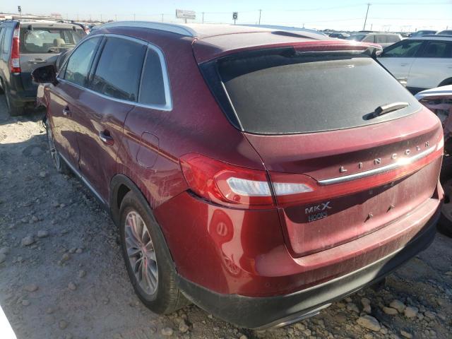 2017 LINCOLN MKX SELECT 2LMPJ6KR1HBL11554
