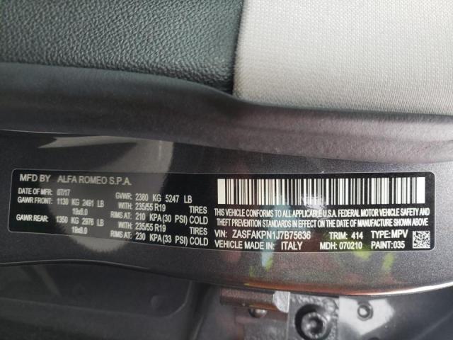 2018 ALFA ROMEO STELVIO SP ZASFAKPN1J7B75636