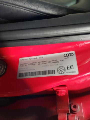 2018 AUDI A3 PROGRES WAUE8GFF3J1093768