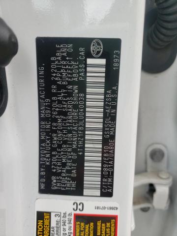 2020 TOYOTA AVALON TOU 4T1HZ1FB3LU040038