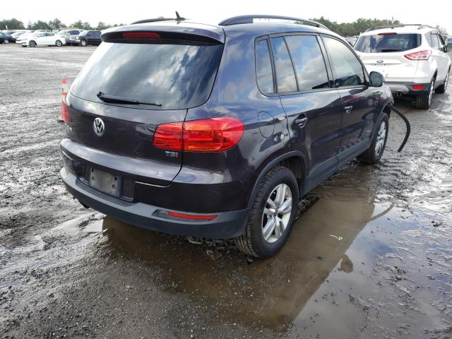 2016 VOLKSWAGEN TIGUAN S - WVGAV7AX4GW570869