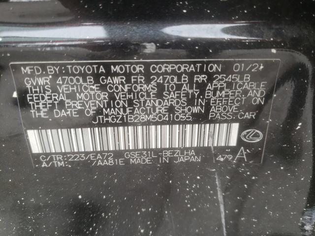 2021 LEXUS IS 350 F-S JTHGZ1B28M5041055