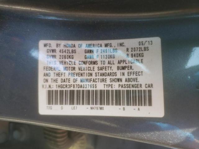 1HGCR3F97DA037655 Honda Accord Tou 2013. Фото: 9