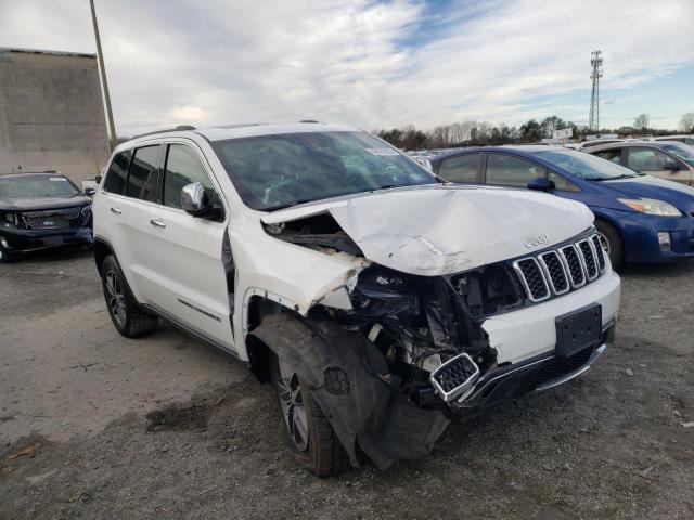 Salvage cars for sale from Copart Fredericksburg, VA: 2017 Jeep Grand Cherokee
