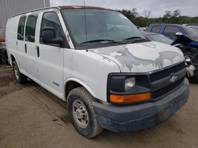 Salvage cars for sale from Copart Jacksonville, FL: 2005 Chevrolet Express G3