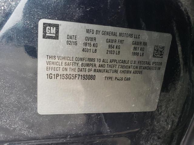 2015 CHEVROLET CRUZE L 1G1P15SG5F7193080