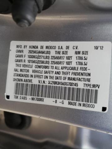 2013 HONDA CR-V - 3CZRM3H56DG700145