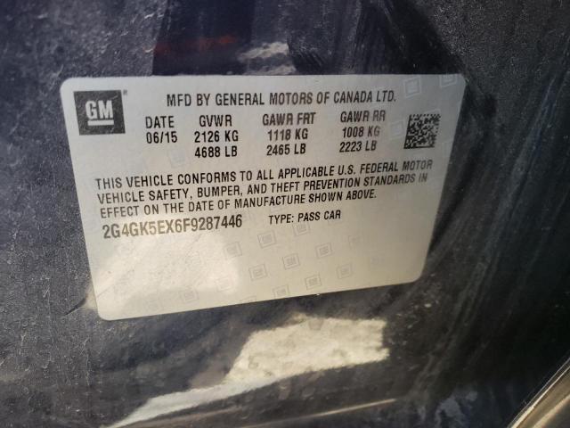 2015 BUICK REGAL 2G4GK5EX6F9287446