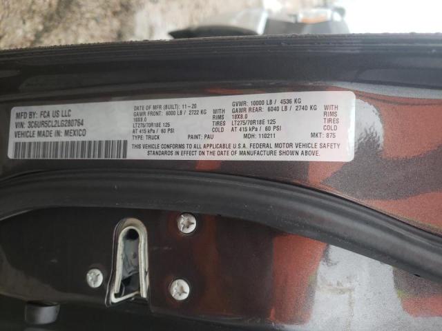 2020 RAM 2500 TRADE 3C6UR5CL2LG280764