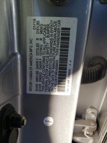2019 ACURA TLX 19UUB1F36KA009433