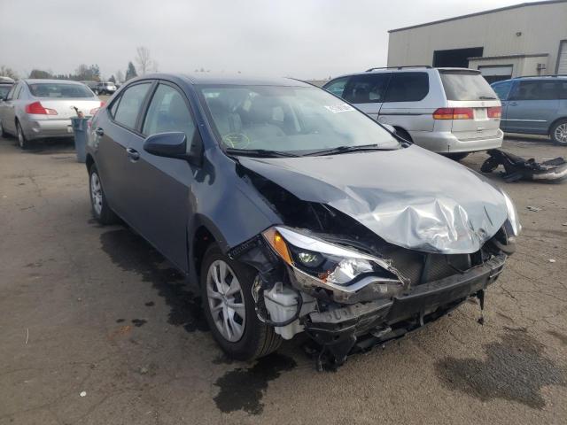 Salvage cars for sale from Copart Woodburn, OR: 2015 Toyota Corolla EC