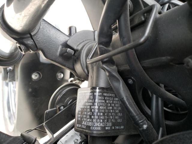 2017 KAWASAKI EX300 B JKAEX8B13HDA37308