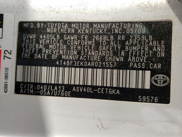 2017 TOYOTA CAMRY BASE 4T4BF3EK0AR021557