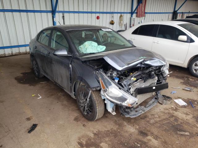 Salvage cars for sale from Copart Colorado Springs, CO: 2019 KIA Rio S