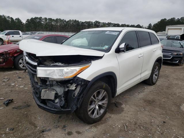 VIN 5TDZKRFH4ES013423 2014 Toyota Highlander, LE no.2