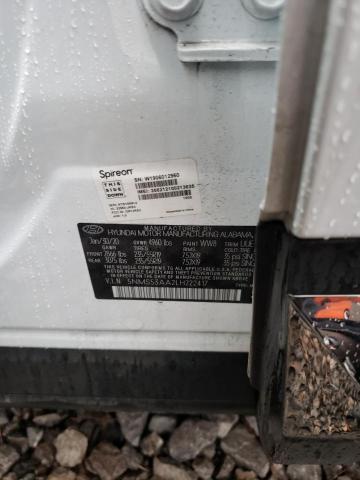 2020 HYUNDAI SANTA FE 5NMS53AA2LH222417