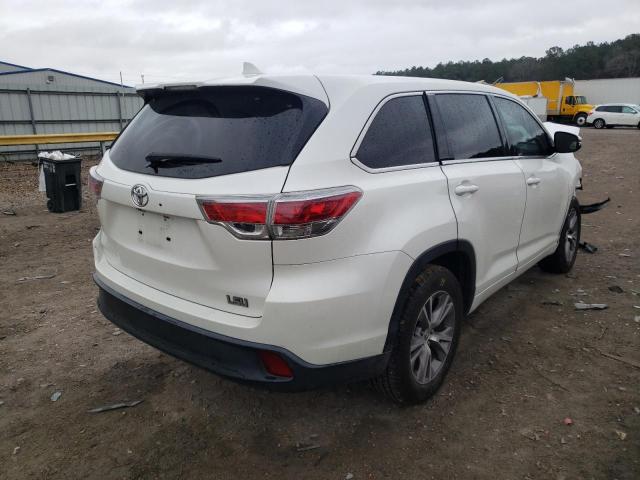 VIN 5TDZKRFH4ES013423 2014 Toyota Highlander, LE no.4