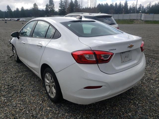 1G1BC5SM0K7109882 Chevrolet Cruze Ls 2019. Фото: 2