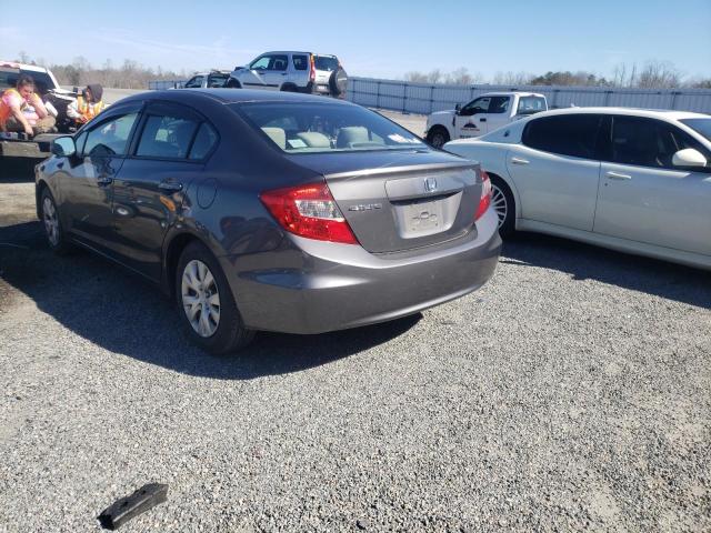 2HGFB2F57CH585339 Honda Civic Lx 2012. Фото: 2