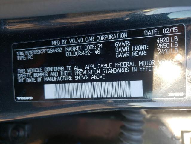 2015 VOLVO V60 PREMIE YV1612SK7F1264492