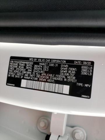 2021 VOLVO XC90 T6 R- YV4A22PMXM1681302