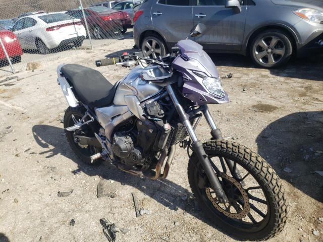 Salvage motorcycles for sale at Bridgeton, MO auction: 2019 Honda CB500 X