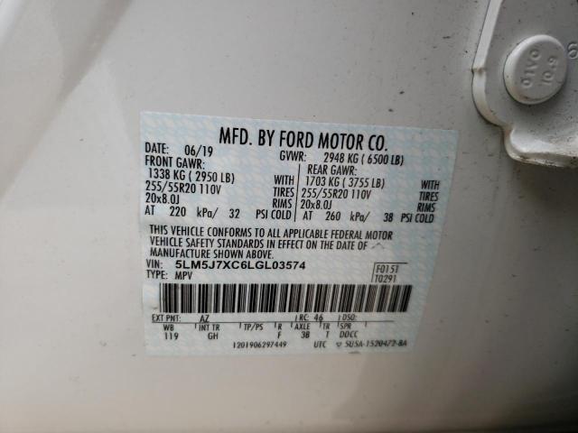 2020 LINCOLN AVIATOR RE 5LM5J7XC6LGL03574