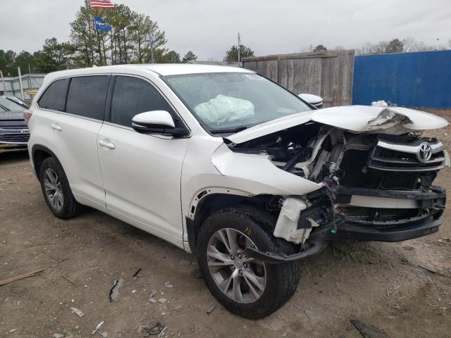 VIN 5TDZKRFH4ES013423 2014 Toyota Highlander, LE no.1