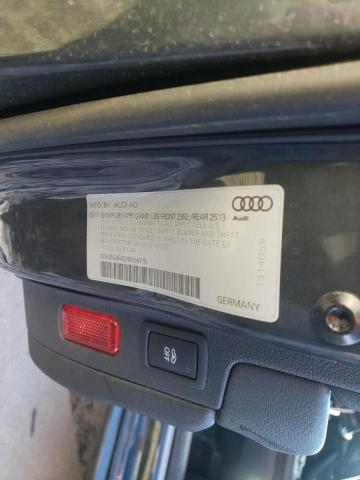 2017 AUDI A4 PREMIUM WAUENAF42HN066715