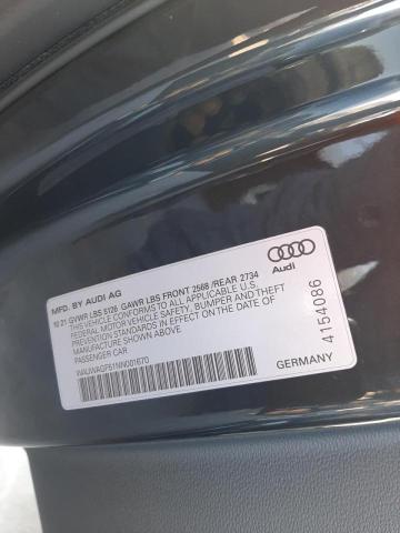 2022 AUDI A5 WAUWAGF51NN001670