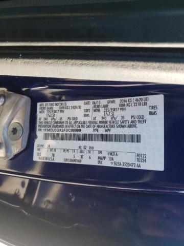 2015 FORD ESCAPE SE - 1FMCU0GX2FUC88069