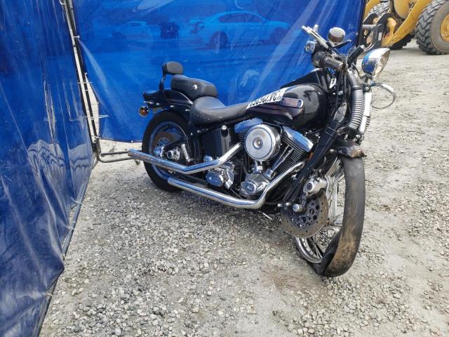 Salvage cars for sale from Copart Spartanburg, SC: 1997 Harley-Davidson Fxstsb