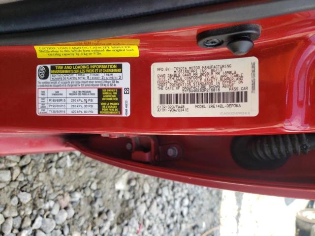 2013 TOYOTA COROLLA BA - 5YFBU4EE6DP216018