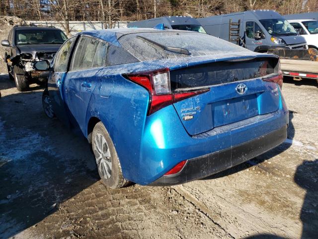 2020 TOYOTA PRIUS LE JTDL9RFU9L3021224