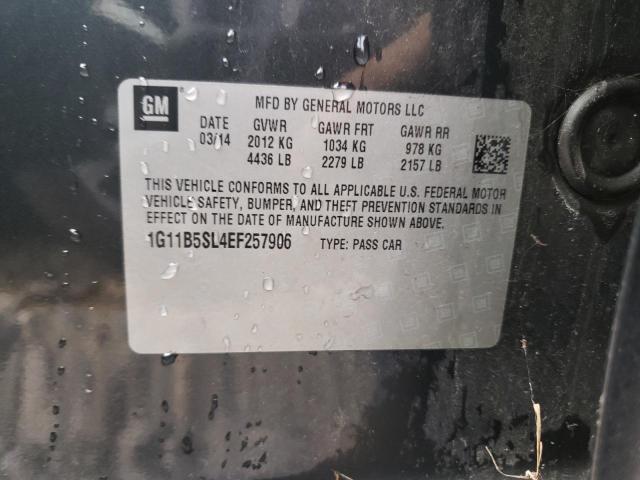 1G11B5SL4EF257906 Chevrolet Malibu Ls 2014. Фото: 9
