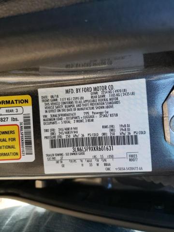 2019 LINCOLN MKZ RESERV 3LN6L5F9XKR601631