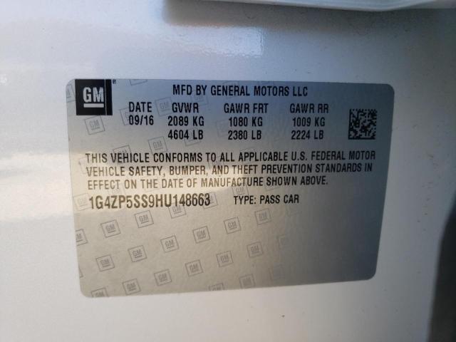 2017 BUICK LACROSSE E 1G4ZP5SS9HU148663