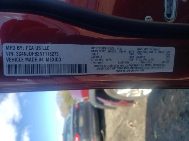 2022 JEEP COMPASS AL 3C4NJDFB2NT118273