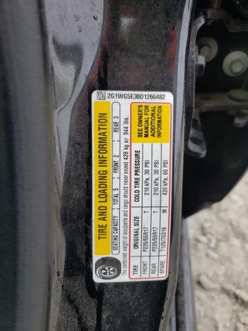 2G1WG5E30D1266482 Chevrolet Impala Lt 2013. Фото: 9