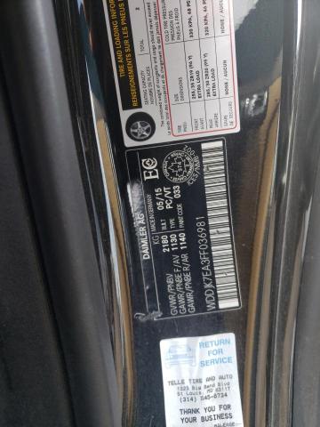 2015 MERCEDES-BENZ SL 63 AMG WDDJK7EA3FF036981